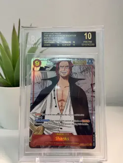 BGS 10 Black Label Manga Shanks One Piece The Best Premium Booster - Image 3