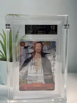 BGS 10 Black Label Manga Shanks One Piece The Best Premium Booster - Image 5