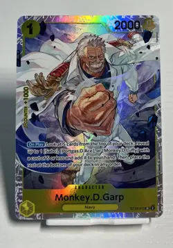 Monkey.D.Garp ST13-013 Ultra Deck: The Three Brothers - One Piece TCG Foil NM - Image 1