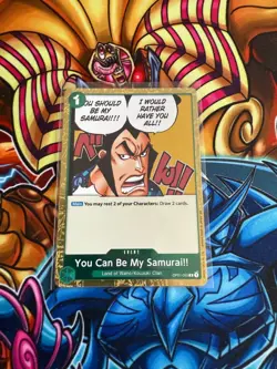 One Piece Card Game PRB-02 - You Can Be My Samurai!! OP01-055 FOIL - Image 1