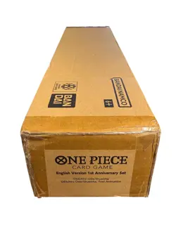 One Piece TCG: 1st Anniversary Set, English Version, Sealed Case - Image 2