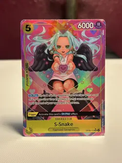 ***FOIL S-Snake (Parallel) Two Legends (OP08)*** One Piece Kid Icarus - Image 1
