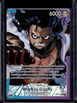 2025 One Piece Monkey.D.Luffy Leader Alternative Art #OP11-040 - Image 1