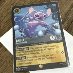 Disney Lorcana Winterspell #191/204 Angel - Experiment 624 | Legendary Cold Foil - Image 1