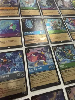 Massive Disney Lorcana Winterspell 300+ Card Lot SR, Rare, Foil Cards Near Mint - Image 3