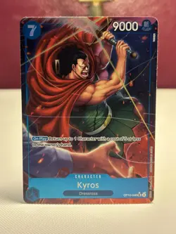 One Piece TCG Kyros Alt Art Op10-046 SR Super Rare Royal Blood English - Image 1