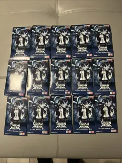 Union Arena Solo Leveling Booster Sleeves Lot Of 15 - Image 1
