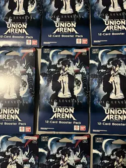Union Arena Solo Leveling Booster Sleeves Lot Of 15 - Image 2