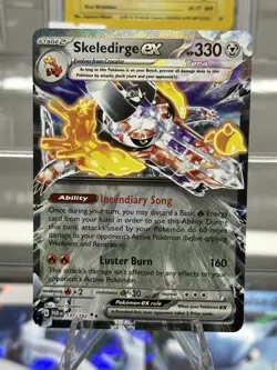 Skeledirge ex 137/182 Paradox Rift Double Rare HOLO Pokemon Card NM - Image 1