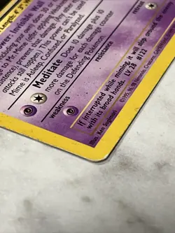 1999 Pokemon MR. MIME Jungle Set 1ST EDITION Rare NON HOLO Card 22/64 - Image 4