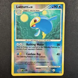 Pokemon TCG Lanturn LV.39 Legends Awakened 58/146 Uncommon Reverse Holo Card - Image 1