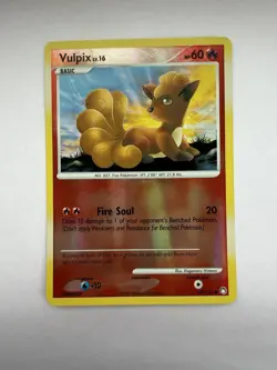 Vulpix 107/123 Mysterious Treasures Reverse Holo Pokemon Card TCG - Image 1
