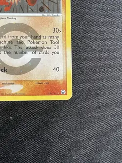 Primeape EX FireRed & LeafGreen 28/112 Rare Holo Energy Variant Pokemon Card - Image 5