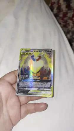 Latios & Latias Tag Team Pokemon Card GX - Excellent Condition - Image 2