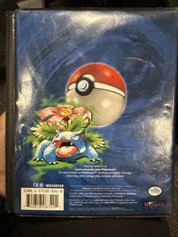 Rare Pokemon 1999 Official Trading Card Game Nintendo WOTC Vintage Binder #001 - Image 2