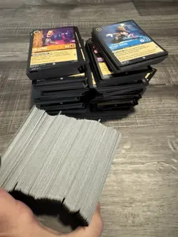 Disney Lorcana TCG Bulk Lot 1,000 uncommons commons duplicates Mixed Cards BB - Image 5