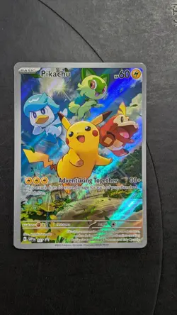 Lp B Pikachu 027 Sv: Scarlet & Violet Promo Cards Holo - Image 1