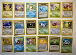 (18) Foreign Vintage Pokemon Card Lot - Non English Cards German Italian Spanish - Image 1