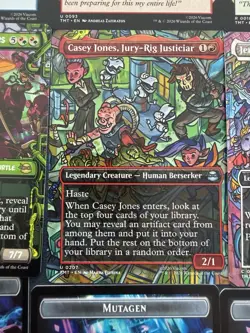 MTG Teenage Mutant Ninja Turtles Bordless, Foil & Regular 105 Card Lot - Image 5