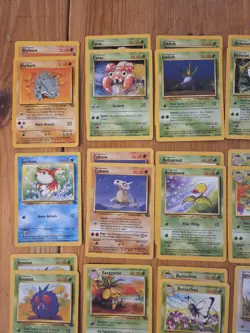 1999 Pokemon Jungle Base Card Lot 35 Cards - See Description - Image 2