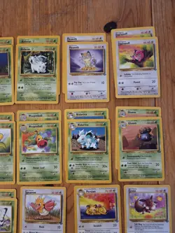 1999 Pokemon Jungle Base Card Lot 35 Cards - See Description - Image 3