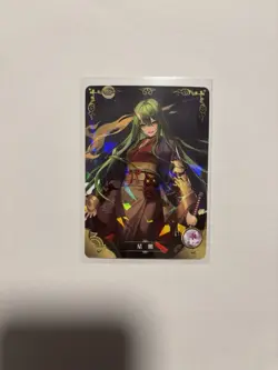 Hoshiguma Arknights R NS-09R-03 Goddess Story Anime TCG CCG Card NM Holo - Image 1
