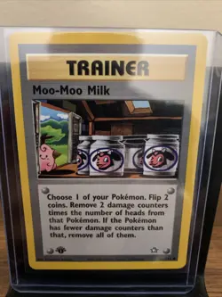 Moo-Moo Milk 101/111 Common 1st Edition Neo Genesis Pokemon Card - Image 1