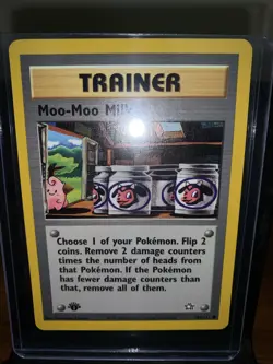 Moo-Moo Milk 101/111 Common 1st Edition Neo Genesis Pokemon Card - Image 2