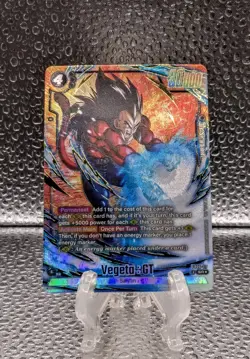 Vegeta : GT FB09-117 Alternate Art Dual Evolution Dragon Ball Card English - Image 1