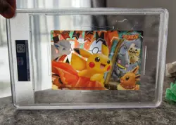 PSA 9 Pokemon Center Promo Pikachu CP Clear Card Autumn Scenery Parade! - Image 2