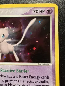 Mew 4/17 POP Series 4 Promo Pokemon Card Holo Foil Rare Swirl Near Mint - Image 4