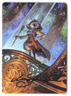 MTG Vnwxt, Verbose Host Art Card (Gold-Stamped Signature) 8 ASDFT Normal NM - Image 1