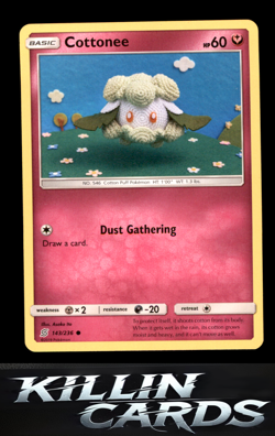 Cottonee 143/236 Common SM - Unified Minds Pokemon Card NM - Image 1