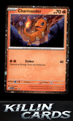 Charmander - 047 (Cosmos Holo) 047 Promo SV: Scarlet & Violet Promo Cards LP - Image 1