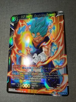 SSB Vegito Paralyzing Prowess BT10-045 R Bandai Dragon Ball Super Card Game ** - Image 3
