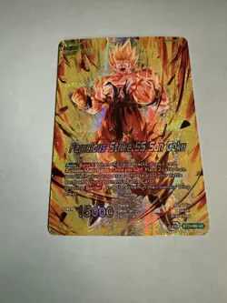 Ferocious Strike SS Son Goku Alternate Art Foil Dragon Ball Super Card Game | NM - Image 1