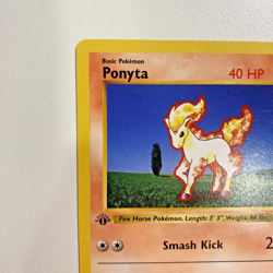 Ponyta 1st Shadowless 60/102 Base Set Regular LP - Pokemon Card - Image 4