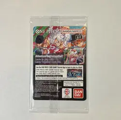 Bandai Namco One Piece CCG Monkey.D.Luffy US Voyage Promo Full Art Holo Card - Image 2