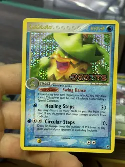 #2 Lombre 33/107 Ludicolo 10/107 EX Deoxys 2005 EX Era Reverse Holo Pokemon Card - Image 3