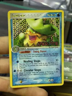 #2 Lombre 33/107 Ludicolo 10/107 EX Deoxys 2005 EX Era Reverse Holo Pokemon Card - Image 4