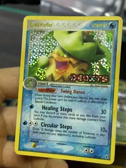 #2 Lombre 33/107 Ludicolo 10/107 EX Deoxys 2005 EX Era Reverse Holo Pokemon Card - Image 5