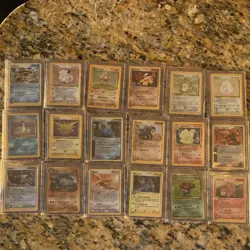 Pokemon TCG 18 Card Lot Holo-Assorted Rare Vintage Cards-See Photos - Image 1