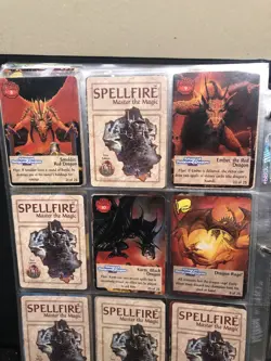 Spellfire Master The Magic Card Game CCG 1994 TSR Lot Of 400+ Cards With Rares - Image 5