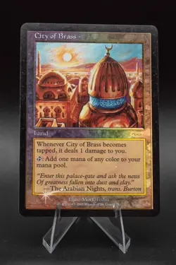 City of Brass: 2001 Magic the Gathering - Junior Series Promos Foil - Image 1