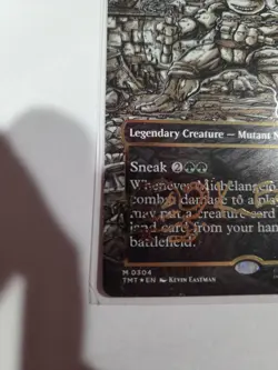 Michelangelo, Improviser (Borderless) (Gold-Stamped Signature) Teenage Mutant... - Image 4