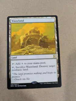 Wasteland - MTG - Eternal Masters - LP - Image 1