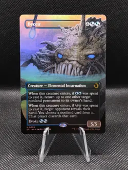 Deceit (Borderless) FOIL 0293 (M) - Lorwyn Eclipsed (ECL) MTG Magic - Pack Fresh - Image 1
