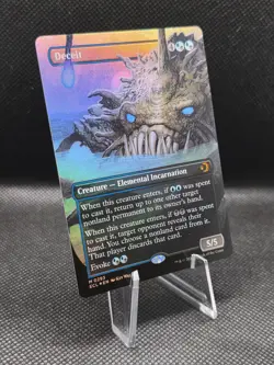 Deceit (Borderless) FOIL 0293 (M) - Lorwyn Eclipsed (ECL) MTG Magic - Pack Fresh - Image 2