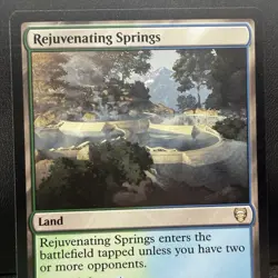 MTG Rejuvenating Springs 0325 MTG Commander: The Lord of the Rings NM - Image 1