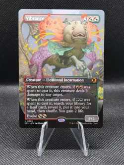 Vibrance (Borderless) 0295 REGULAR - Lorwyn Eclipsed - MTG Magic - Pack Fresh - Image 1